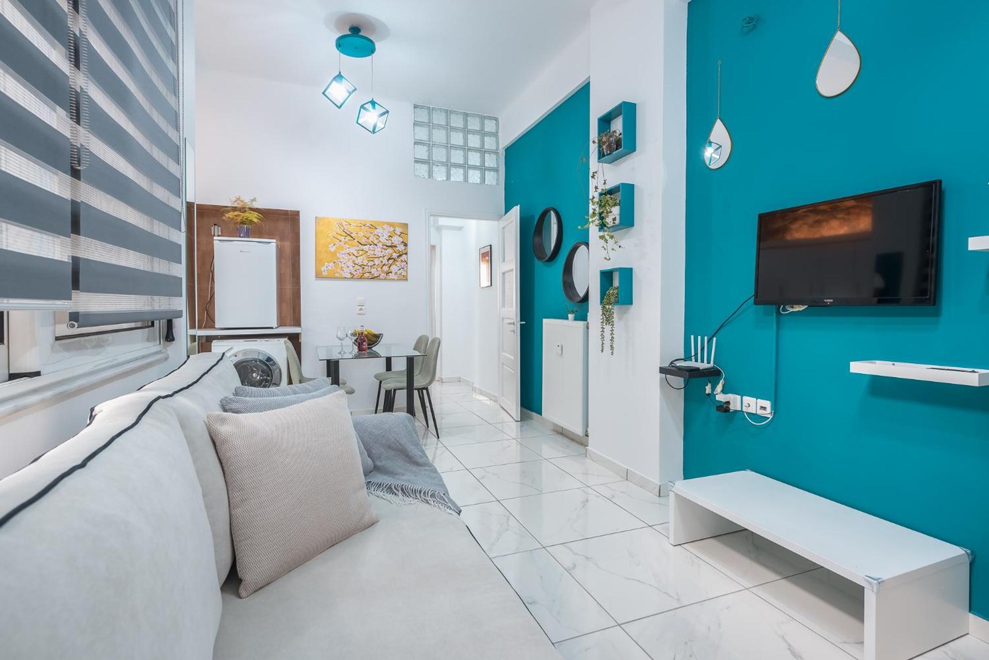Contemporary Apartment 200M From Acropolis 100Mbps Netflix Афины Экстерьер фото