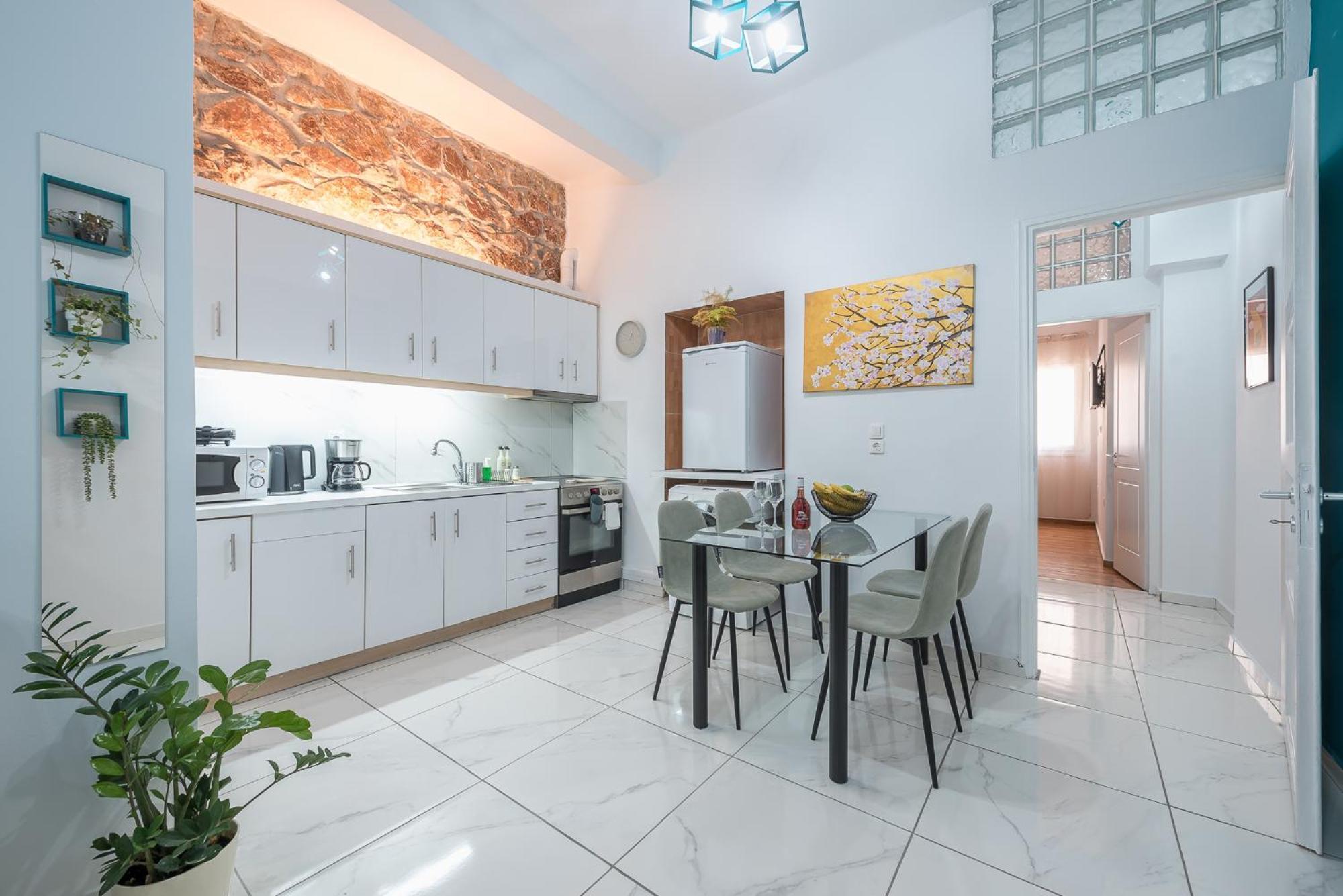 Contemporary Apartment 200M From Acropolis 100Mbps Netflix Афины Экстерьер фото