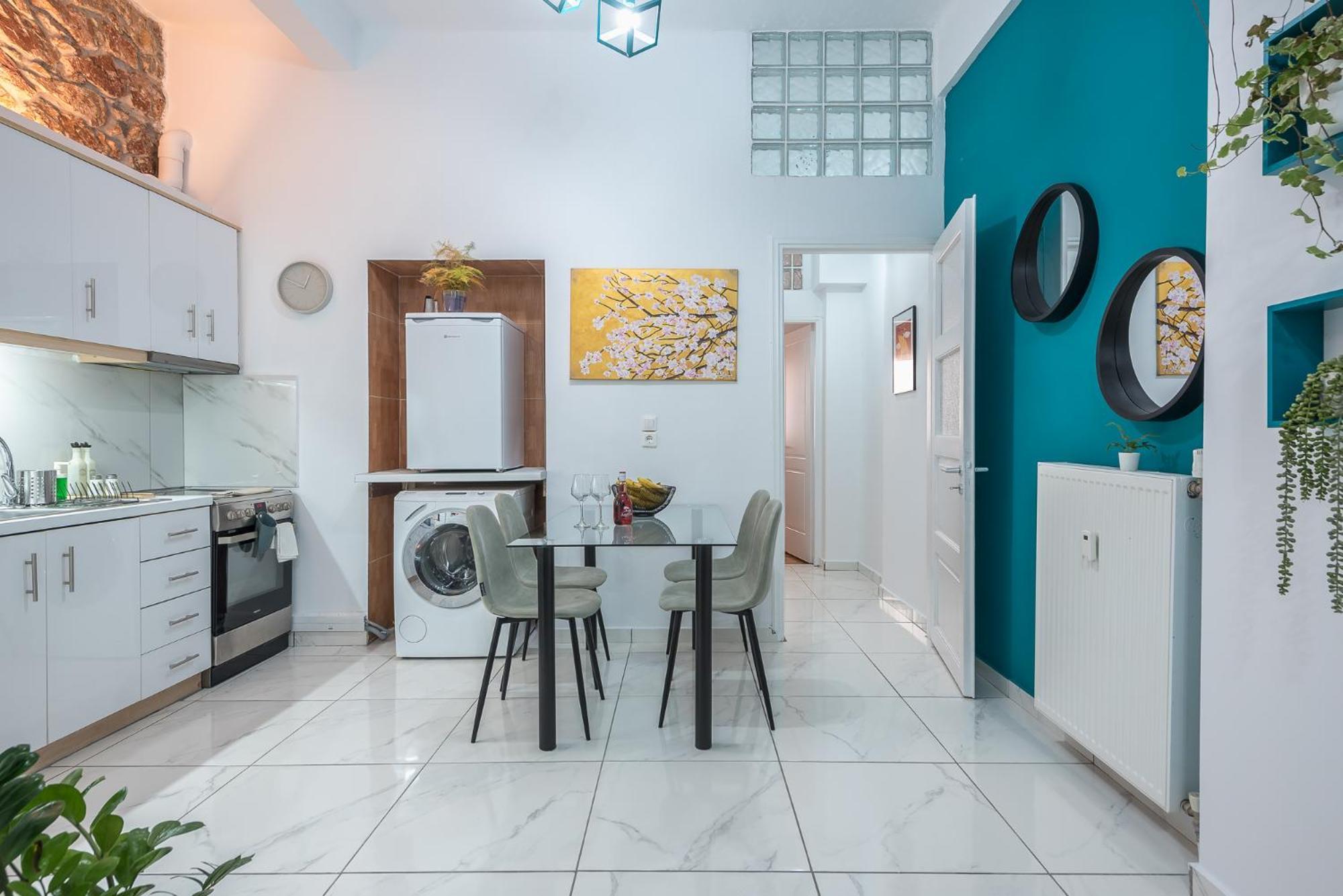 Contemporary Apartment 200M From Acropolis 100Mbps Netflix Афины Экстерьер фото