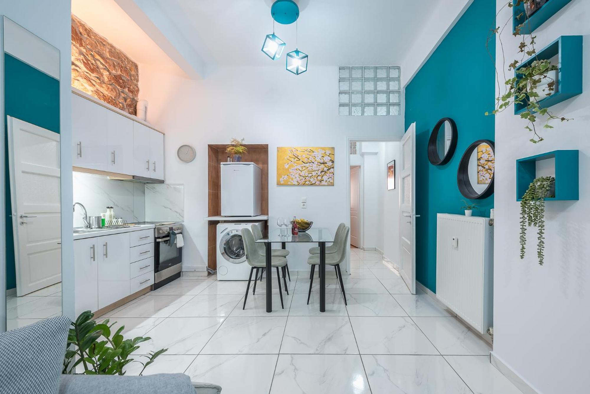 Contemporary Apartment 200M From Acropolis 100Mbps Netflix Афины Экстерьер фото