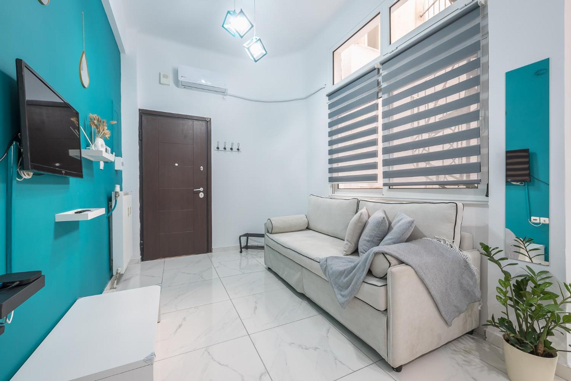 Contemporary Apartment 200M From Acropolis 100Mbps Netflix Афины Экстерьер фото